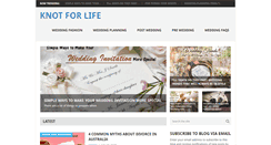 Desktop Screenshot of knotforlife.com
